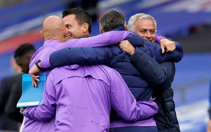 Mourinho celebrates