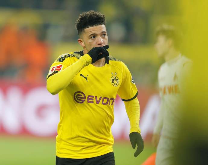 Sancho has been linked with Man Utd