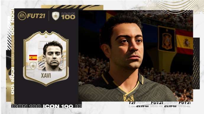 Xavi is in the game