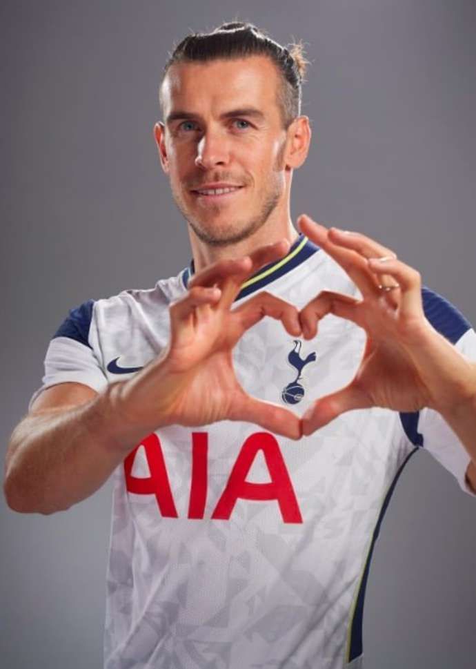 Bale has re-signed for Tottenham