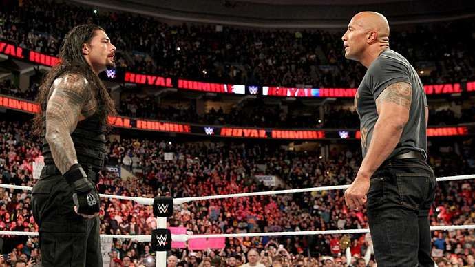 The Rock could face Reigns at WM