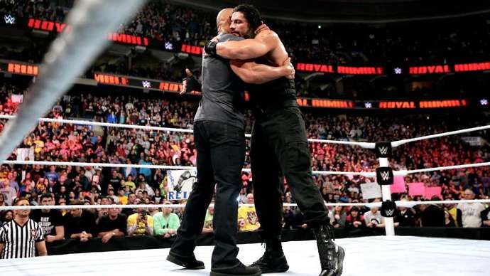 Reigns vs Rock would be a huge match
