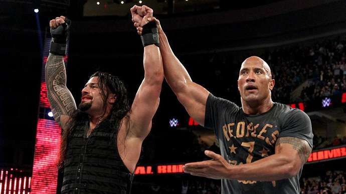 Reigns vs Rock would be box office