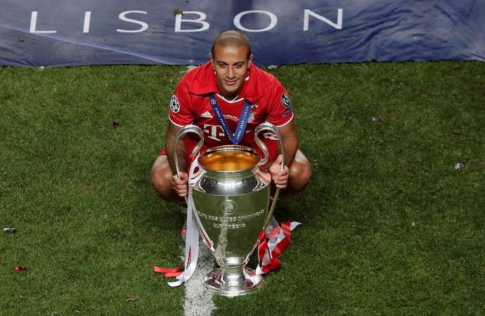 Thiago is a Champions League winner