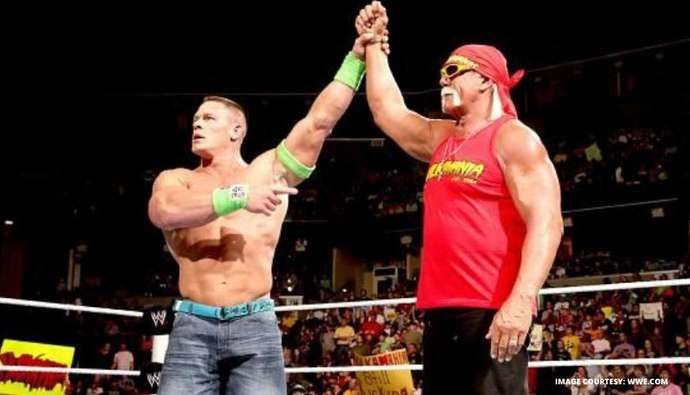 Cena and Hogan were in Roman's conversation