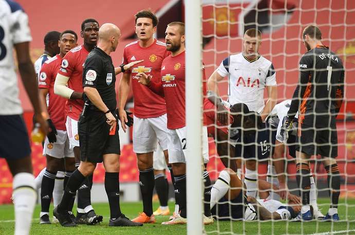 Man United struggled against Spurs