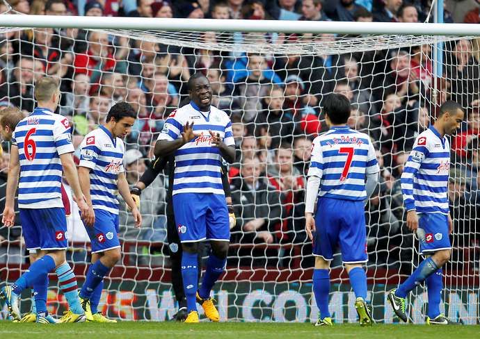 Christopher Samba in action for QPR