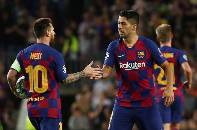 Suarez and Messi played together for six years