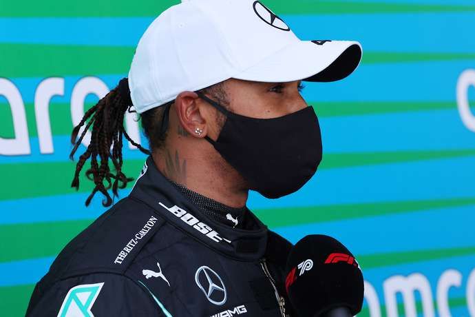 Lewis Hamilton made history at the Eifel Grand Prix