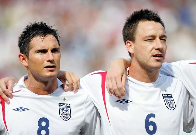 Lampard & Terry at the 2006 World Cup