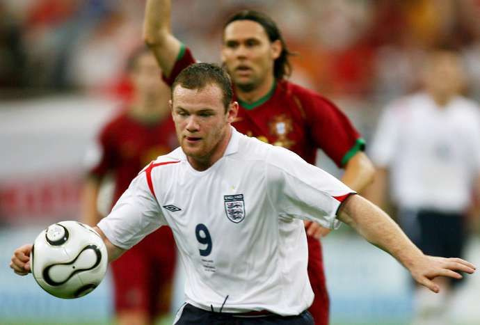Rooney at the 2006 World Cup