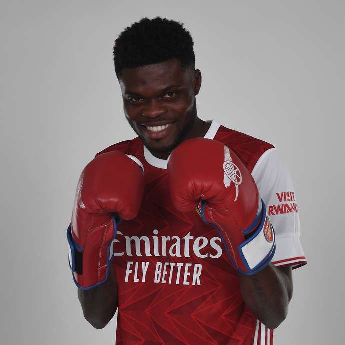 Thomas Partey signed for Arsenal this month