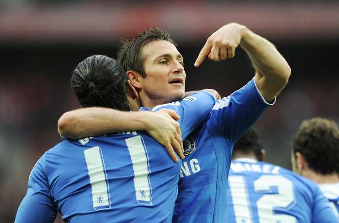 Lampard and Drogba