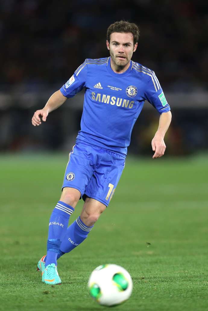 Mata in action for Chelsea