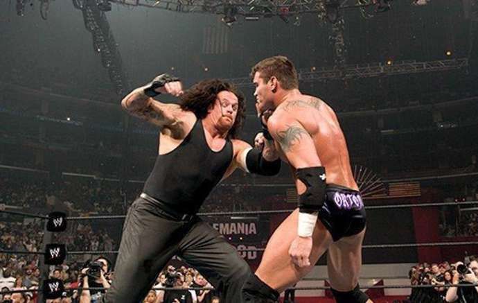 Orton and Undertaker met at WrestleMania