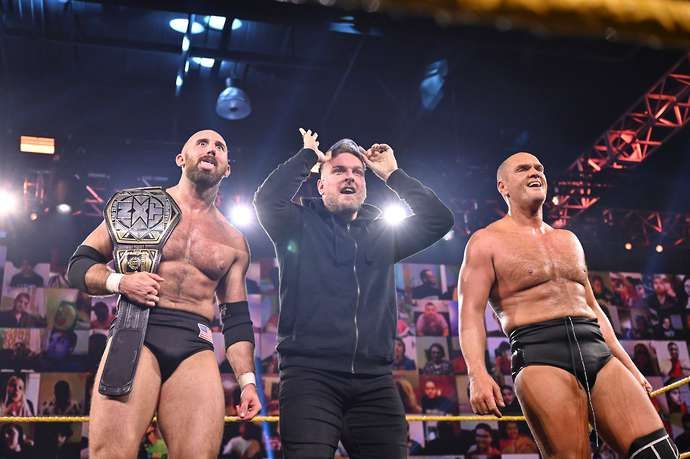 Burch and Lorcan are NXT Tag Team champs