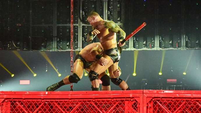 Orton and McIntyre brawled at HIAC