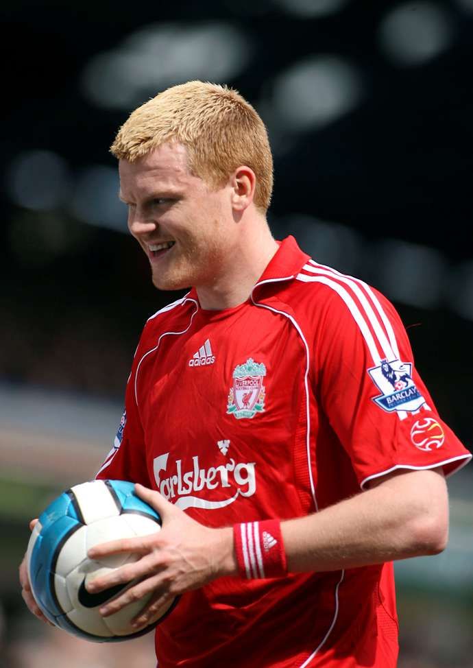 Riise with Liverpool