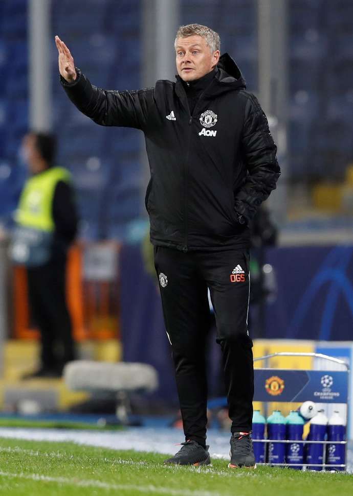 Man United manager, Ole Gunnar Solskjaer 