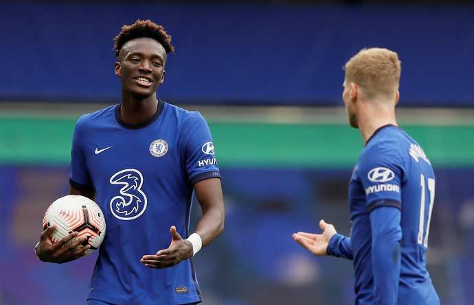 Abraham with Chelsea