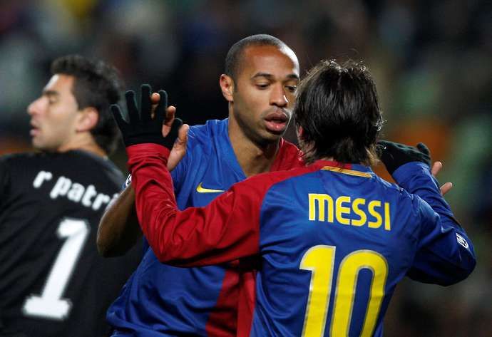 Lionel Messi: Thierry Henry reacts to viral video of his defending ...