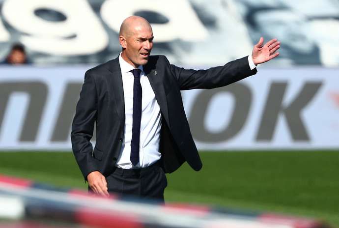 Real Madrid's Zinedine Zidane