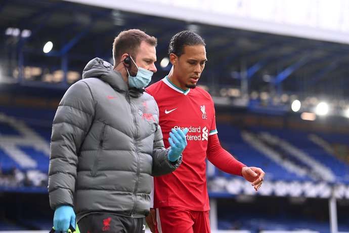 Virgil van Dijk's injury leaves Liverpool's CB options limited