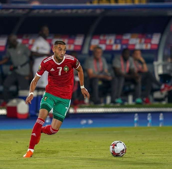 Ziyech was on fire for Morocco