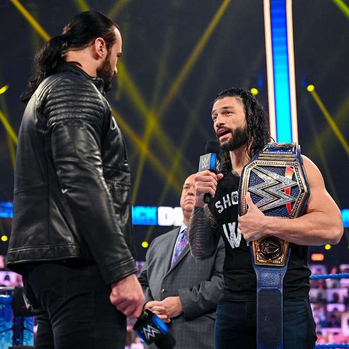 Reigns and McIntyre are WWE's top stars