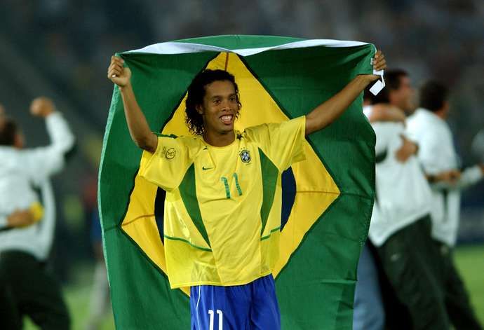 Ronaldinho at the 2002 World Cup