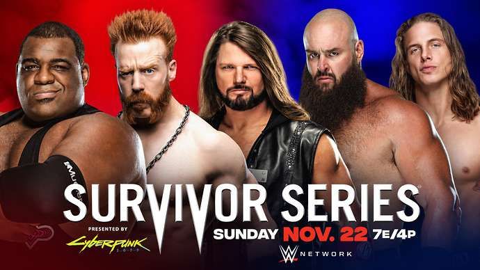 Team RAW will hope to beat Team SmackDown on Sunday