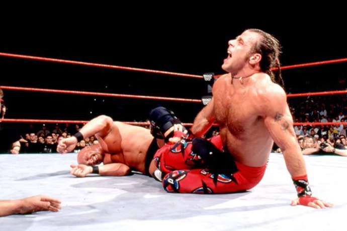 HBK needed to drop the belt at WrestleMania 14