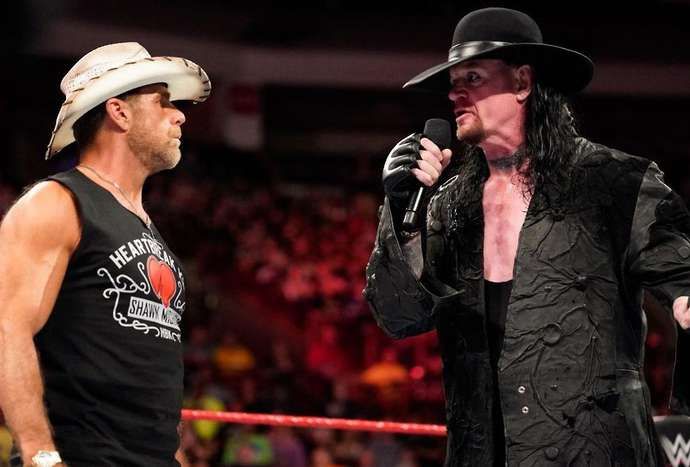 Undertaker and HBK are on better terms now