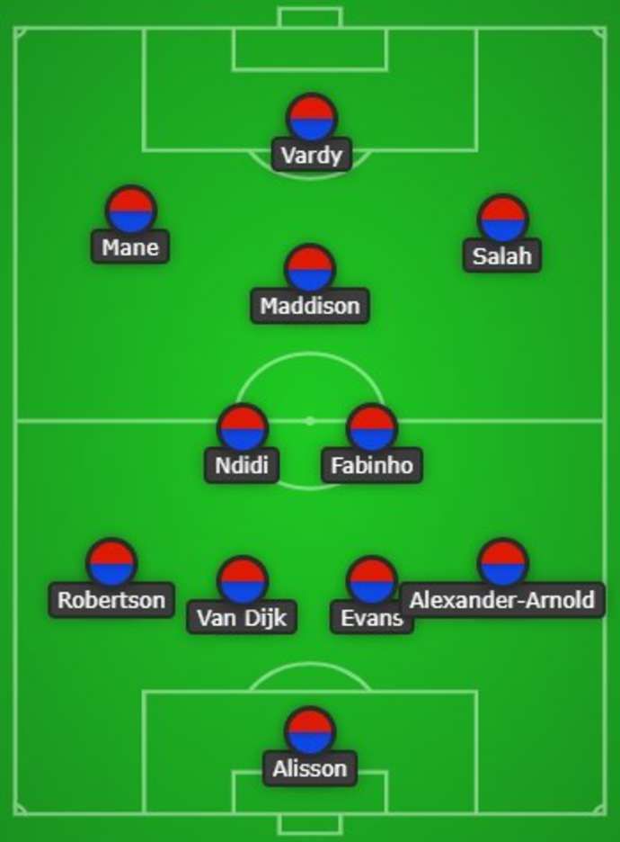 Liverpool Leicester combined XI