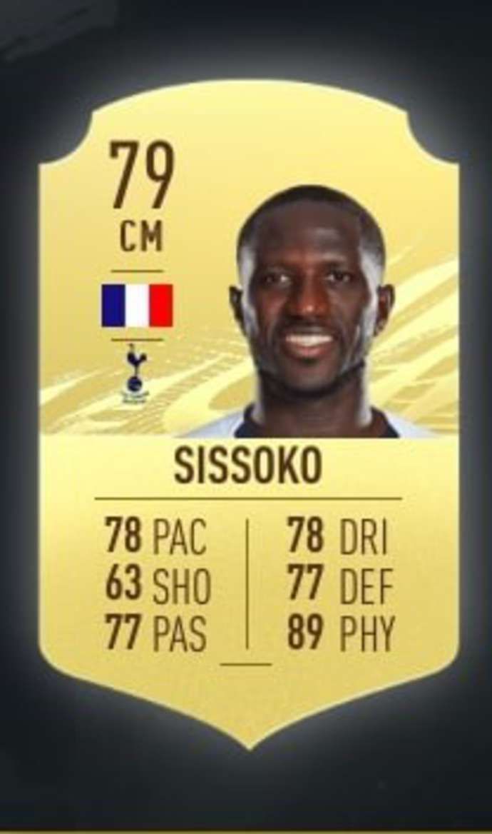 Sissoko's FIFA 21 card