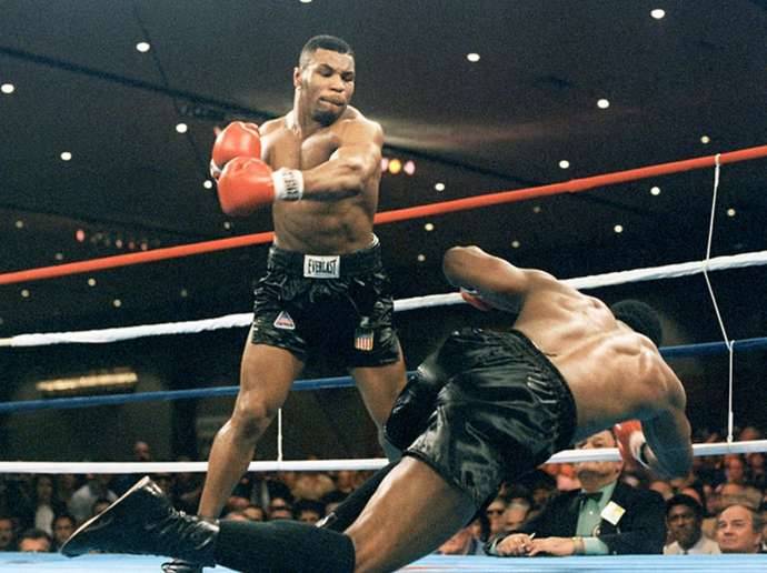 Boxing: Mike Tyson became the youngest heavyweight champion in history