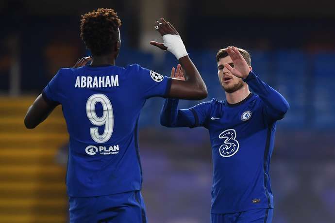 Tammy Abraham and Timo Werner Chelsea