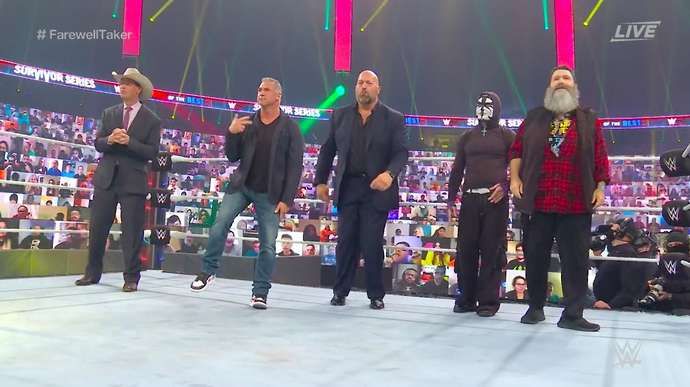 WWE legends were 'involved' in Undertaker's final farewell