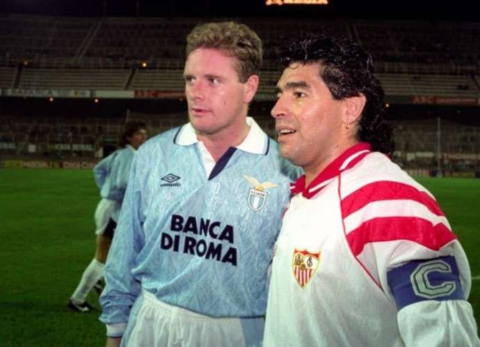 Gascoigne & Maradona