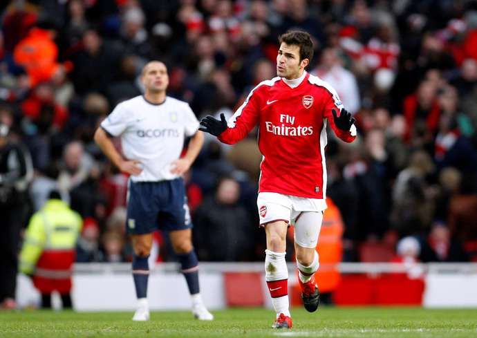 Fabregas in action