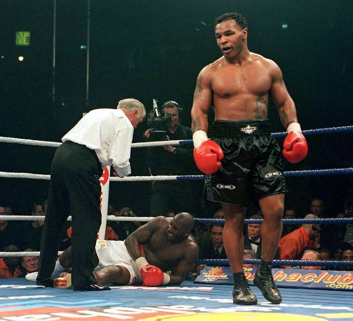 Tyson was a frightening competitor back in the day