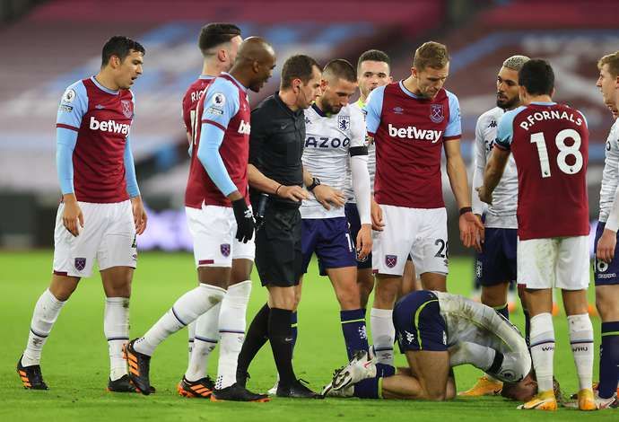 Jack Grealish dived during Aston Villa vs West Ham
