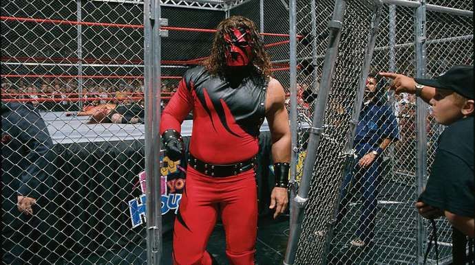 Kane made his WWE debut at HIAC
