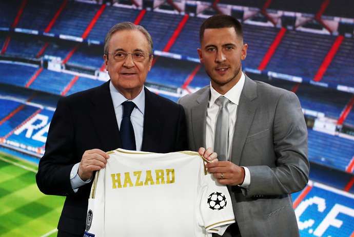 Eden Hazard signs for Real Madrid