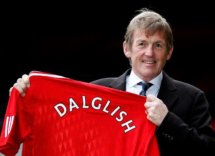 Dalglish arrives as Liverpool manager