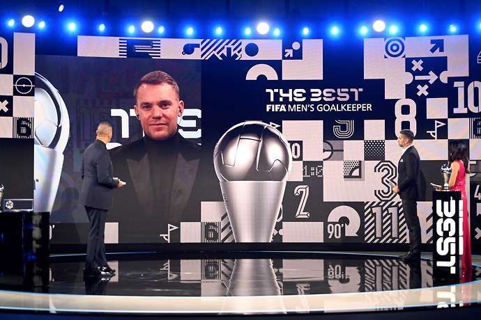 Manuel Neuer at The Best awards