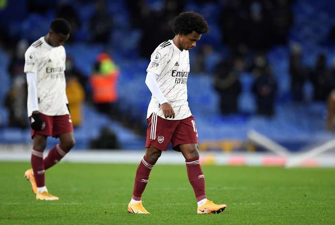 Willian after Arsenal's Premier League defeat to Everton