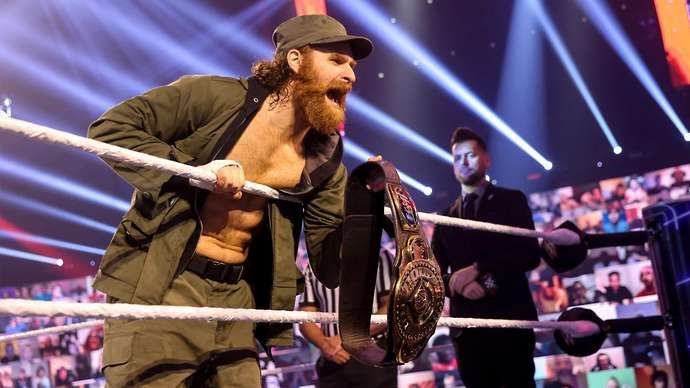 Zayn was in action on SmackDown