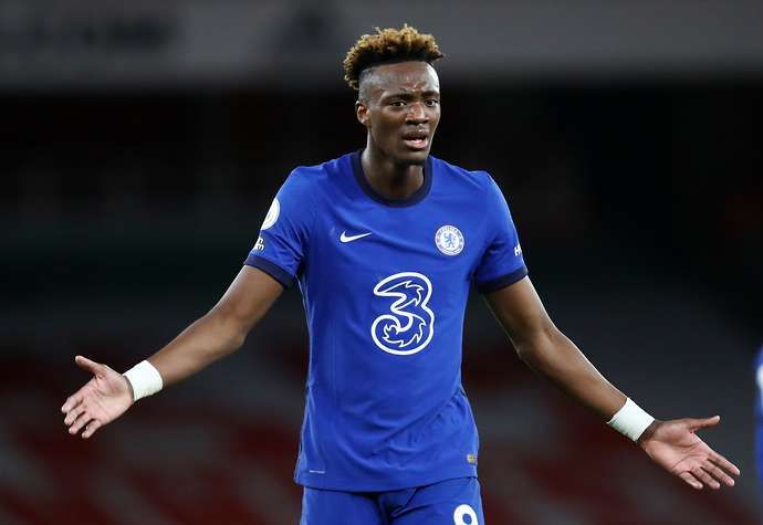 Tammy Abraham in action for Chelsea
