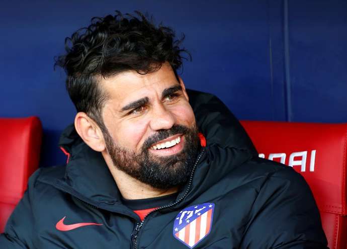 Costa with Atletico